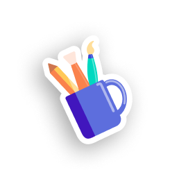 Sticker de papelería